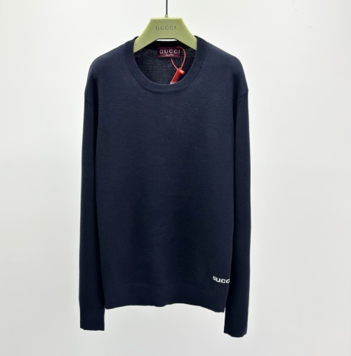 Gucci Inlaid Silk Cotton Sweater - Early Spring 2025 Collection 1 Gucci Inlaid Silk Cotton Sweater - Early Spring 2025 Collection