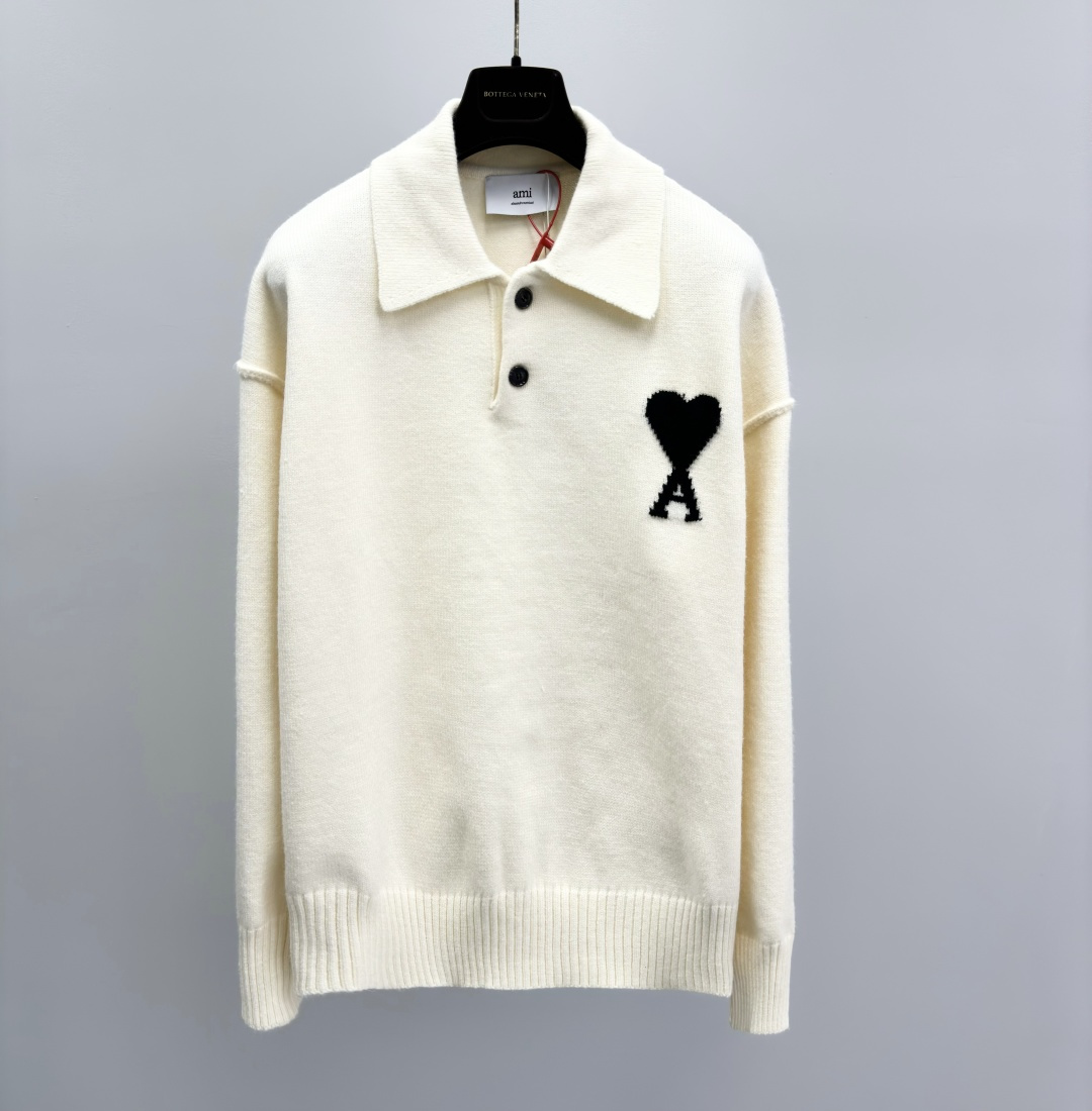 아미 남성 니트 114389 AMI Knit