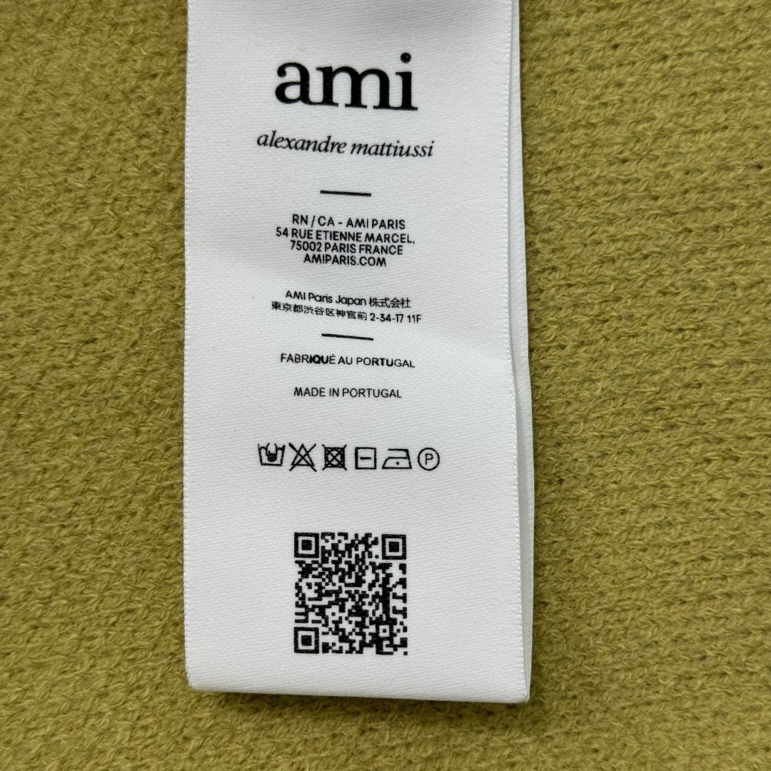 아미 클라우드 하트형 알파카 울 니트 53870 이미지 9