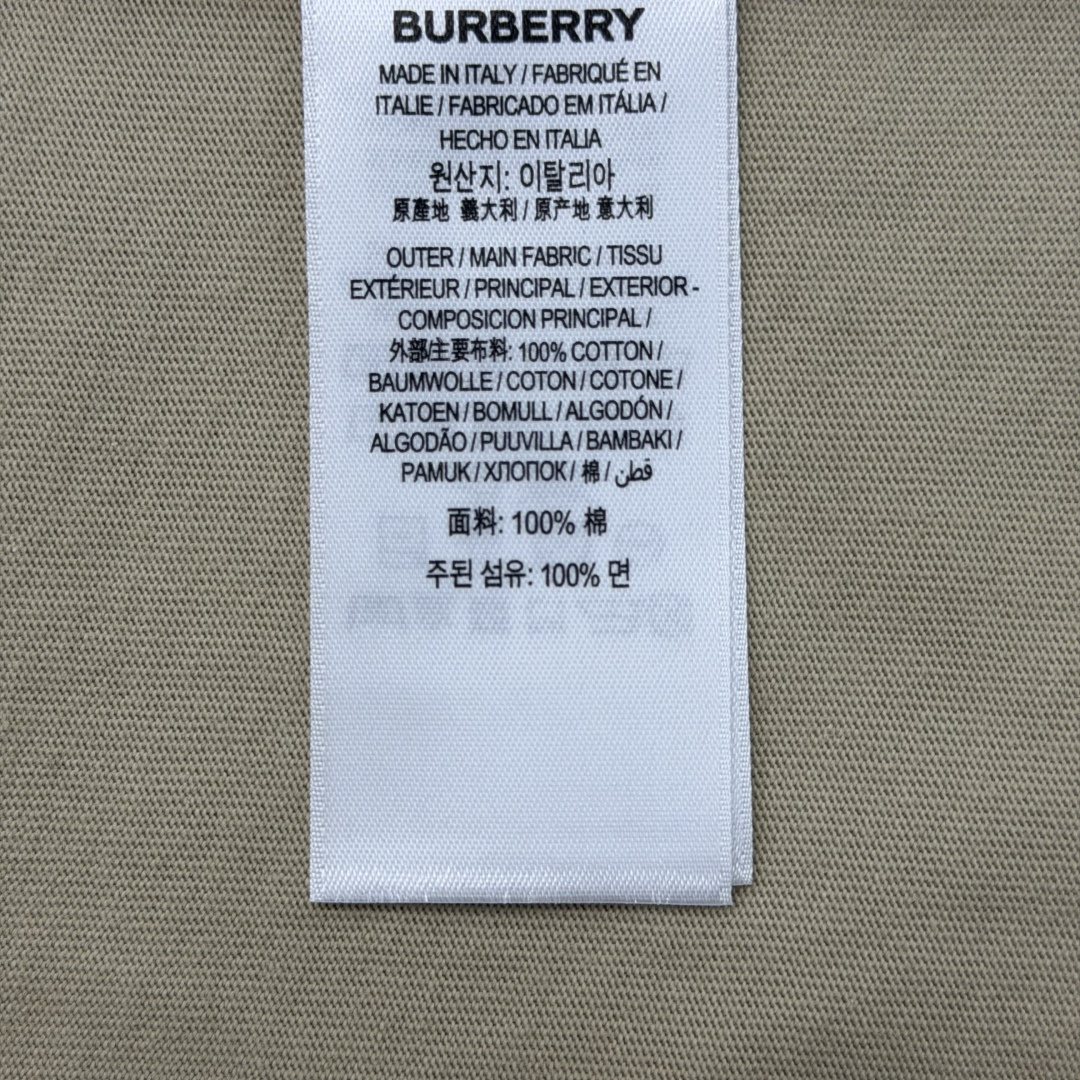 버버리 승마 라이더 로고 남성 코튼 반팔 티셔츠 114360 이미지 9