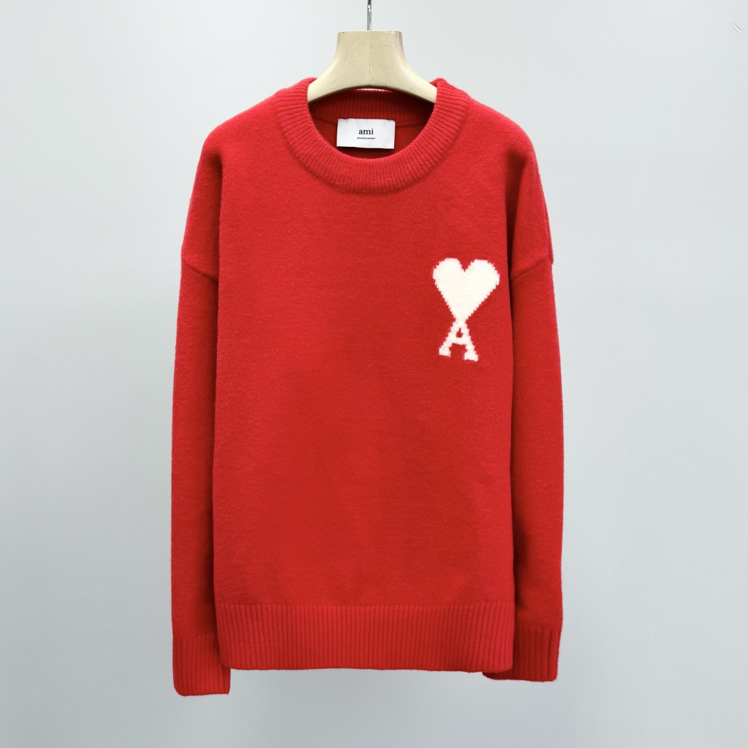 아미 남성 니트 114386 AMI Knit