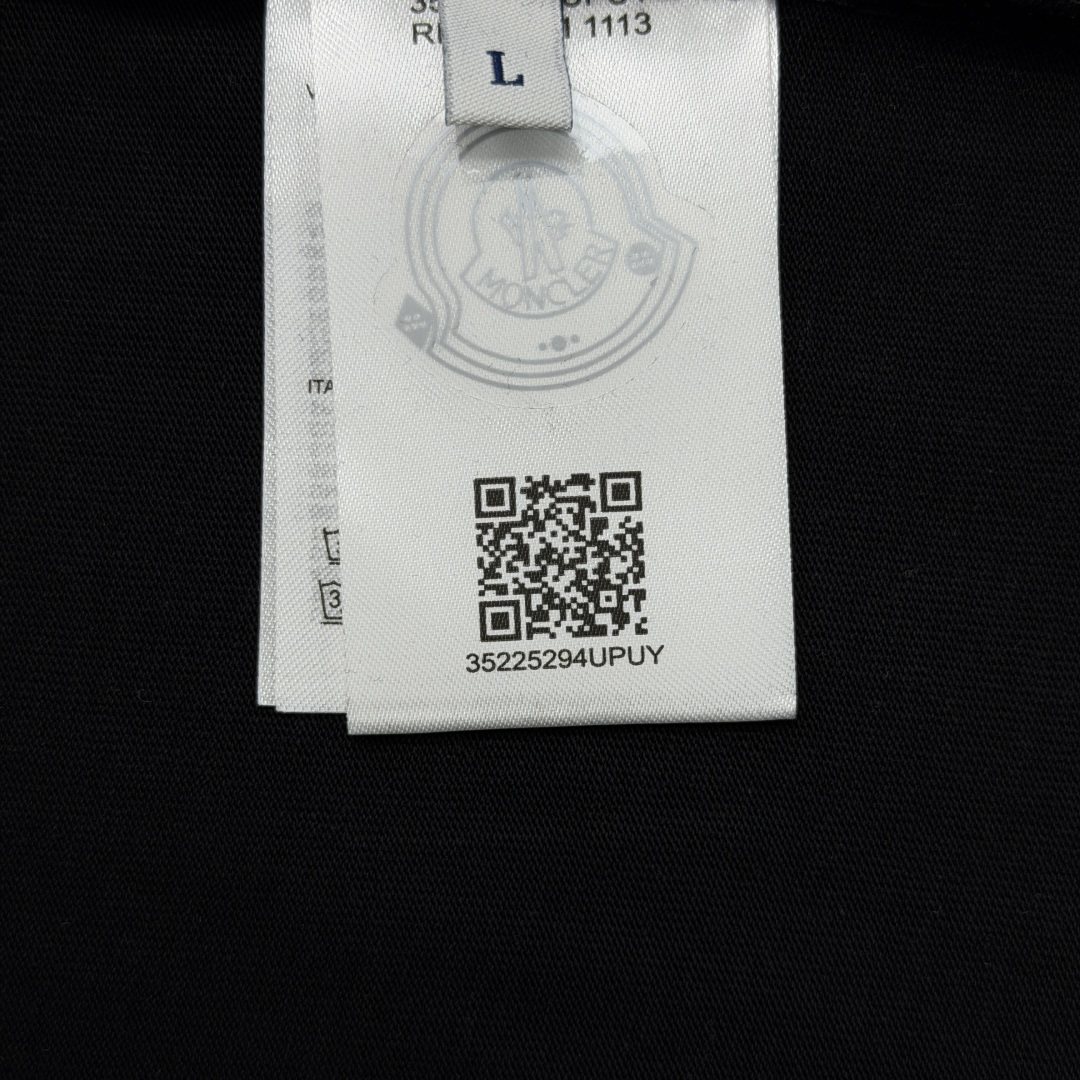 몽클레어 남성 면 로고 크루넥 반팔 티셔츠 114316 이미지 9