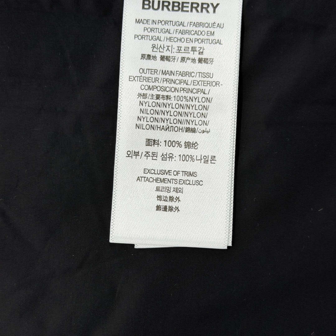 버버리 후드 긴팔 나일론 자켓 상세 이미지 9