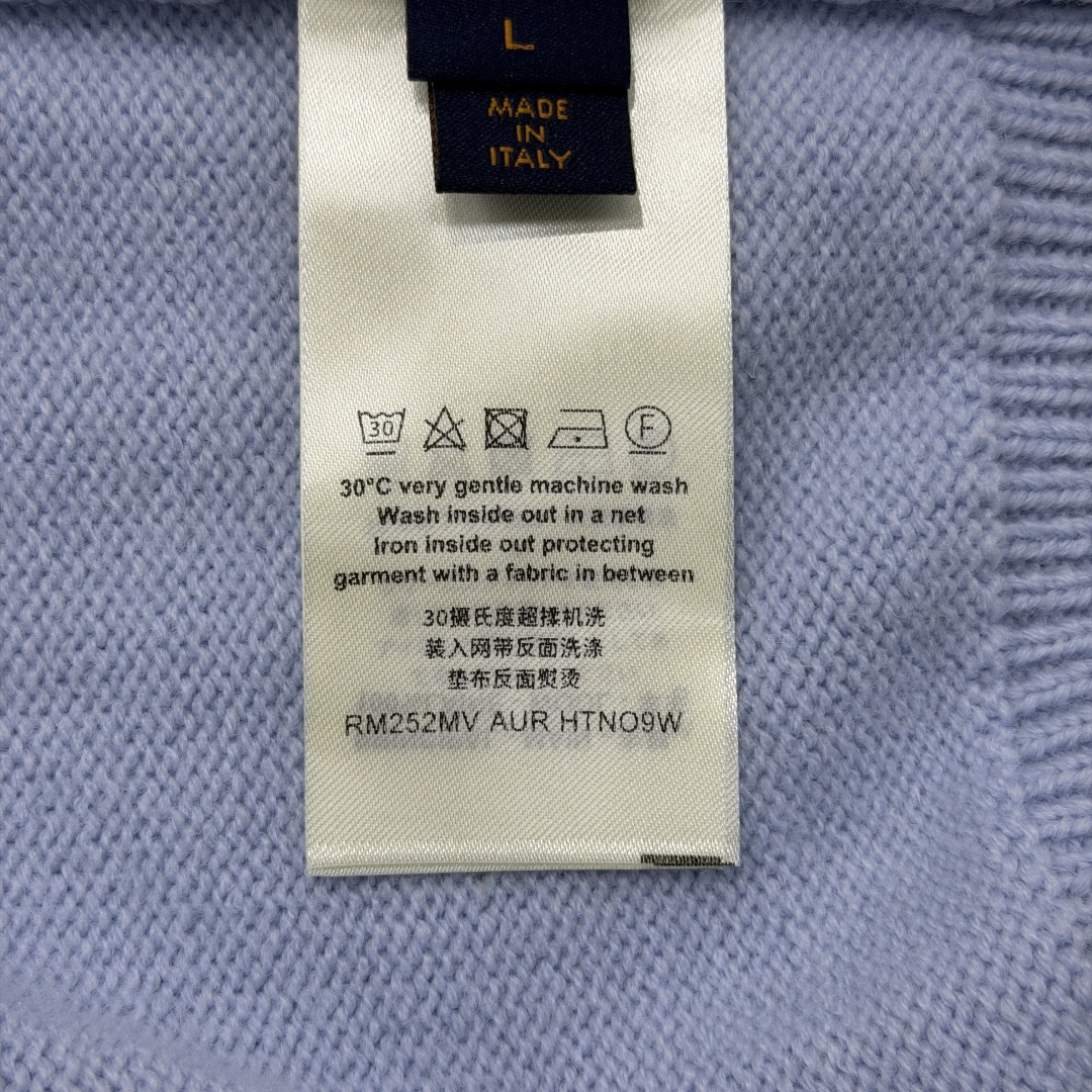 루이비통 자카드 로고 브이넥 남성 가디건 64524 이미지 9