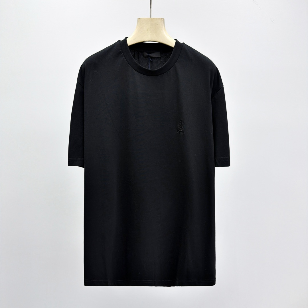 프라다 자수 프린트 카라 폴로셔츠 41257 Prada T Shirt