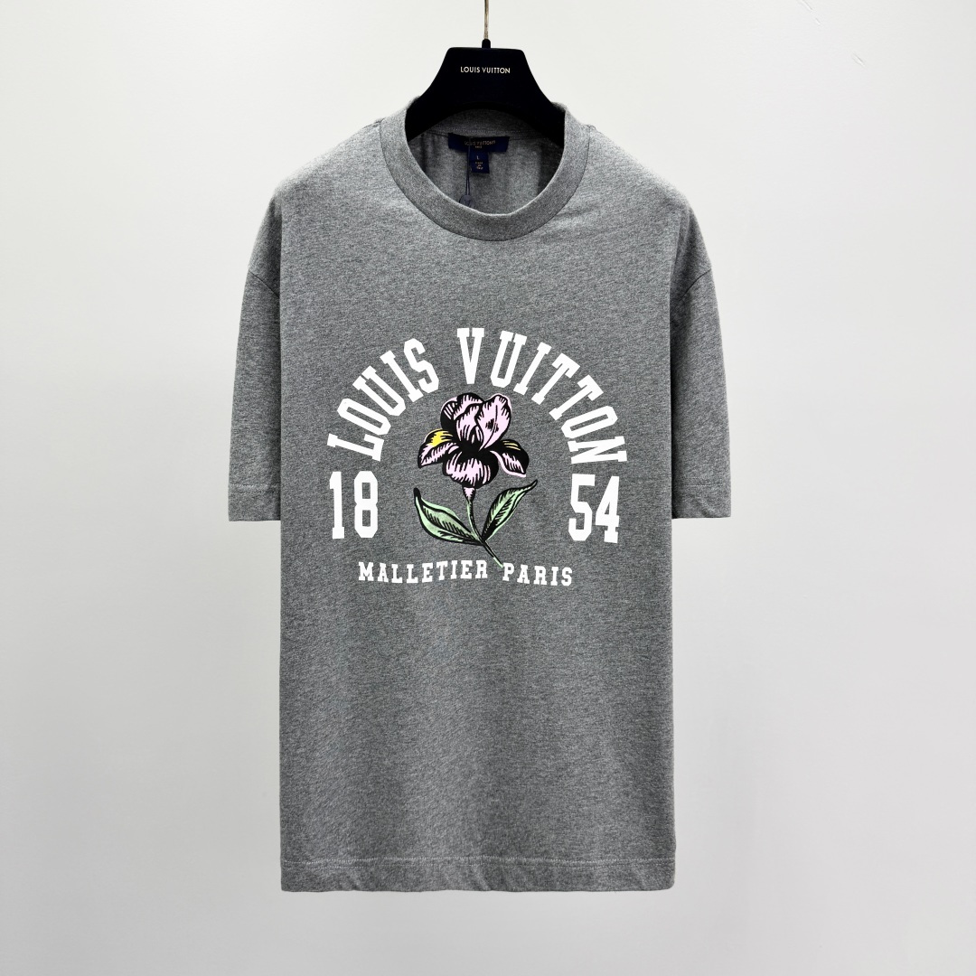 루이비통 로고 프린트 코튼 반팔 티셔츠 41259 Louis Vuitton T Shirt