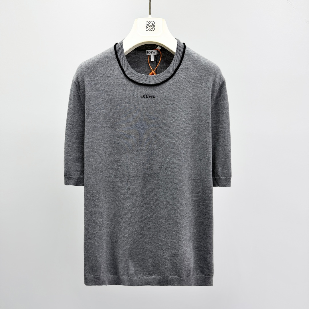 로에베 로고 프린트 니트 41222 Loewe T Shirt