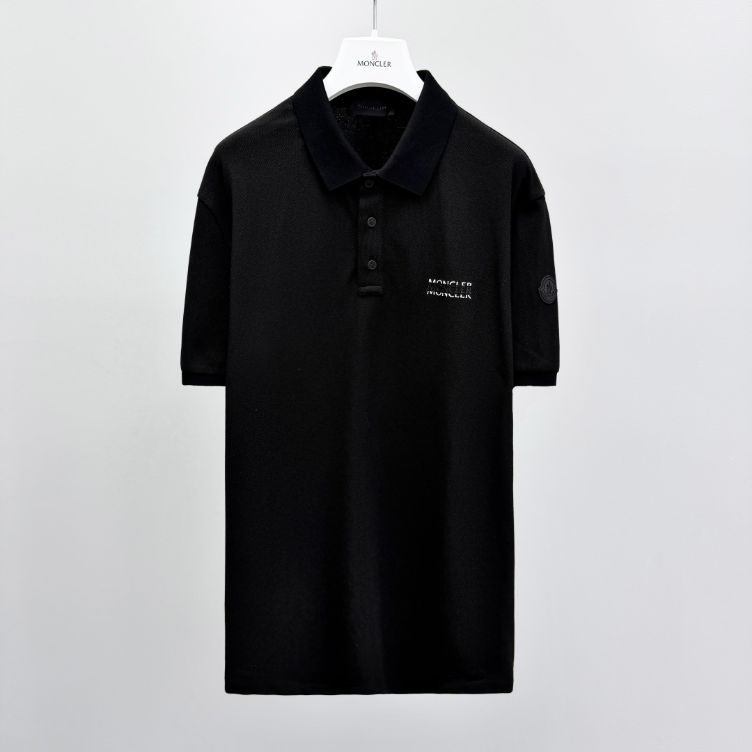 몽클레어 2026SS 로고 프린트 코튼 폴로셔츠 41337 Moncler T Shirt