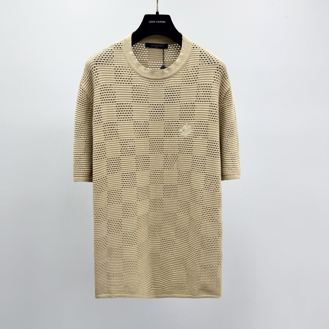 루이비통 코튼 라운드넥 반팔 티셔츠 남성 41310 Louis Vuitton T Shirt