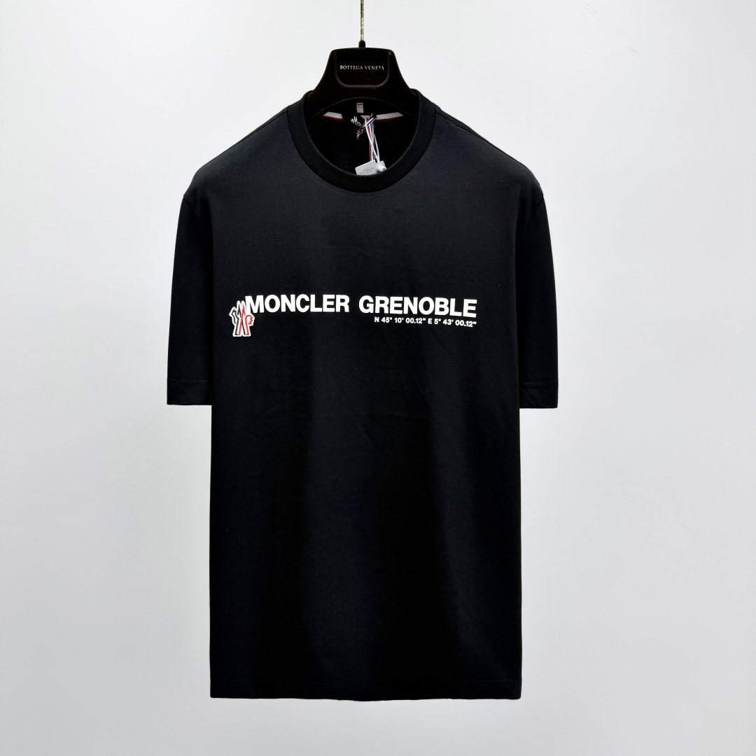 몽클레어 로고 프린트 코튼 반팔 티셔츠 남성 41291 Moncler T Shirt