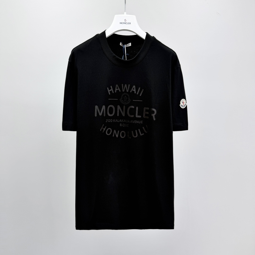몽클레어 2026SS 로고 프린트 코튼 니트 41289 Moncler T Shirt