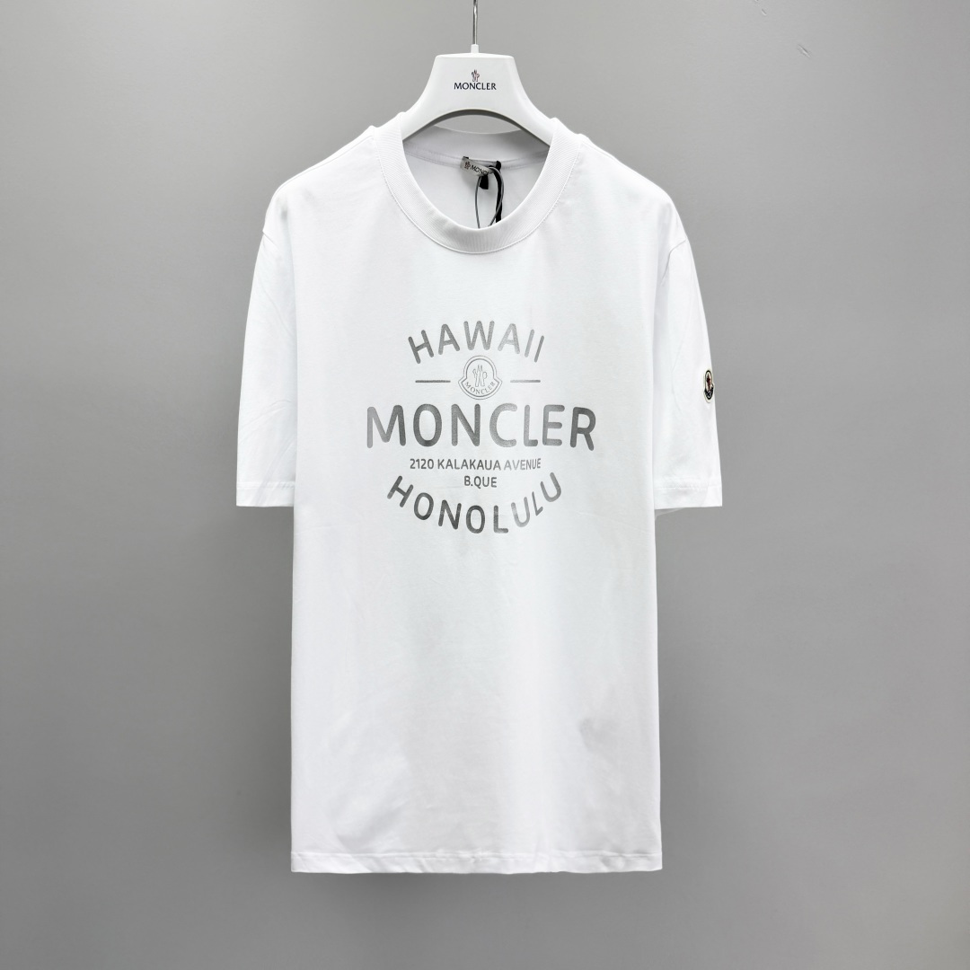 몽클레어 2026SS 로고 프린트 코튼 니트 41290 Moncler T Shirt