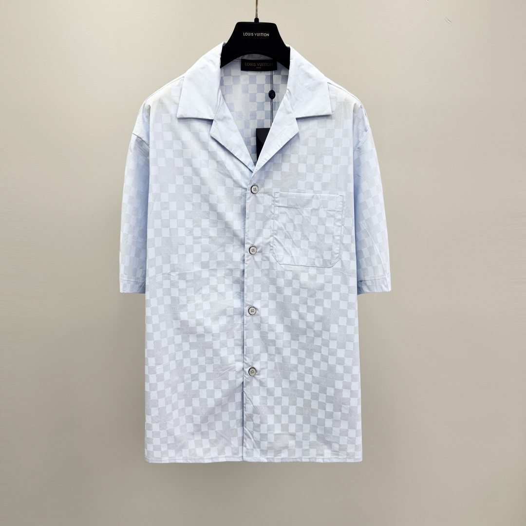 루이비통 2026SS 모노그램 코튼 반팔 셔츠 41285 Louis Vuitton T Shirt