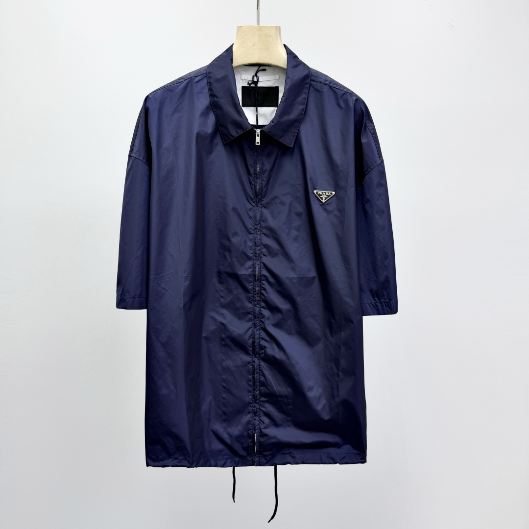 프라다 삼각로고 Re-Nylon 로고 셔츠 41211 Prada T Shirt