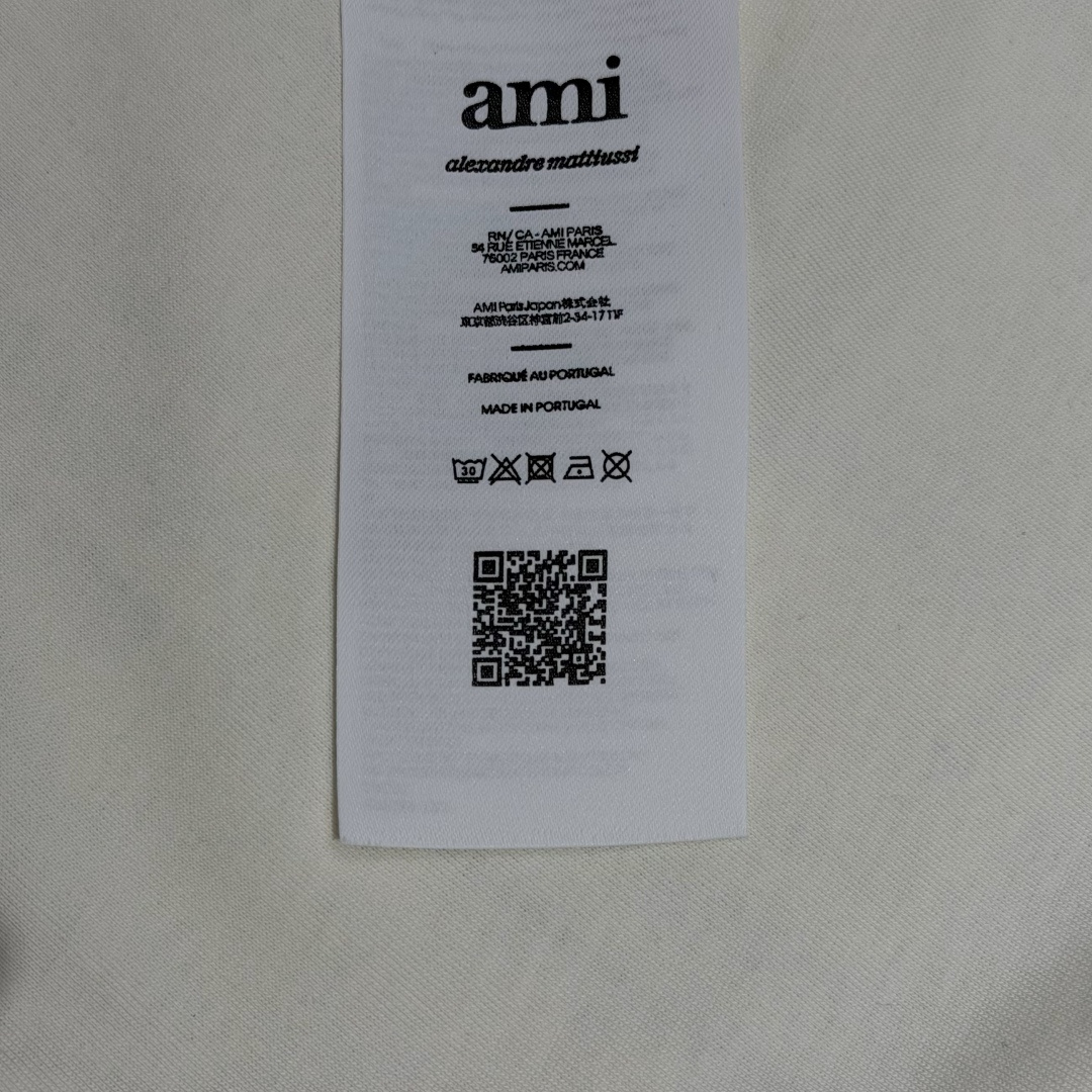 아미 스카프 프린트 코튼 반팔 티셔츠 113914 이미지 9