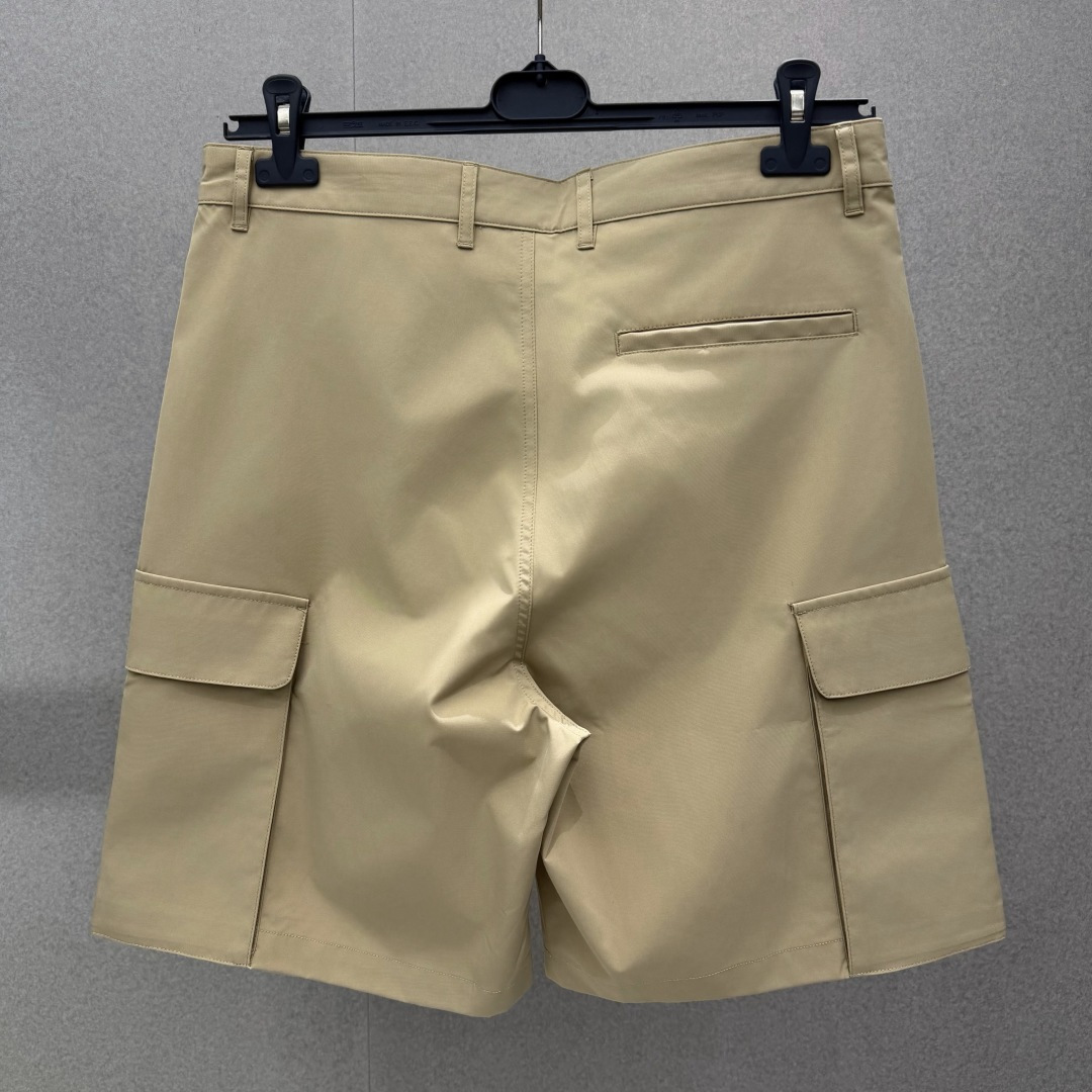 디올 면 카고 남성 반바지 상세 이미지 2