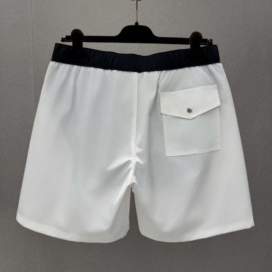 몽클레어 컬러 블록 남성 비치 반바지 113778 이미지 2