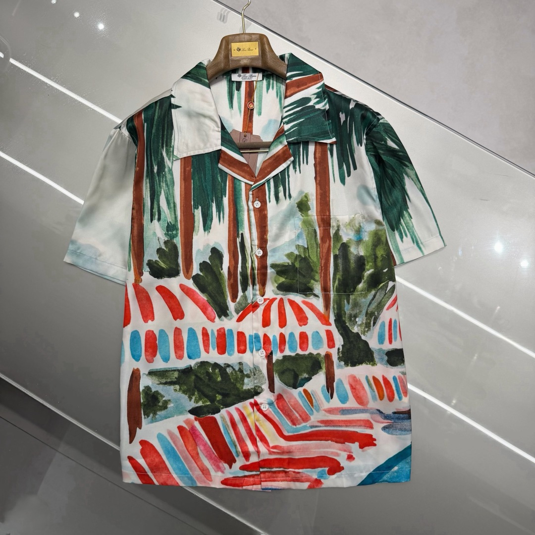로로피아나 남성 반팔 131697 Loro Piana T Shirt 썸네일 이미지