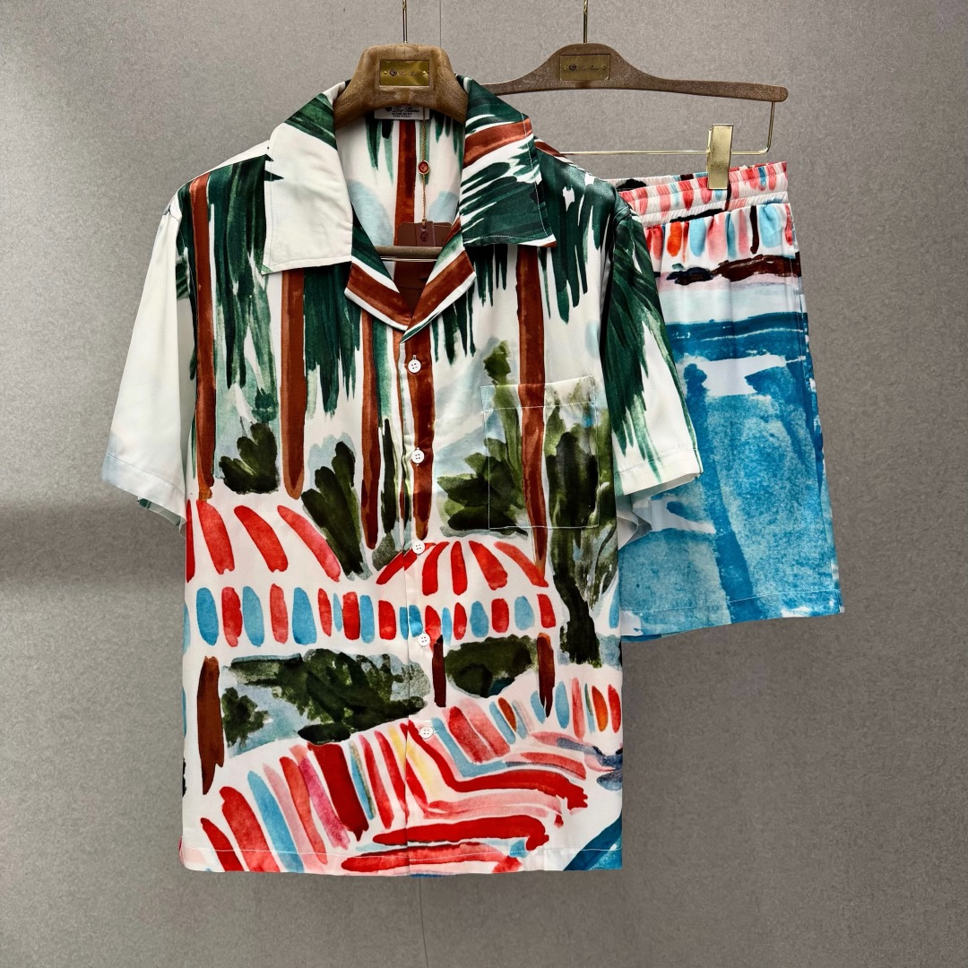 로로피아나 남성 반팔 131697 Loro Piana T Shirt 썸네일 이미지