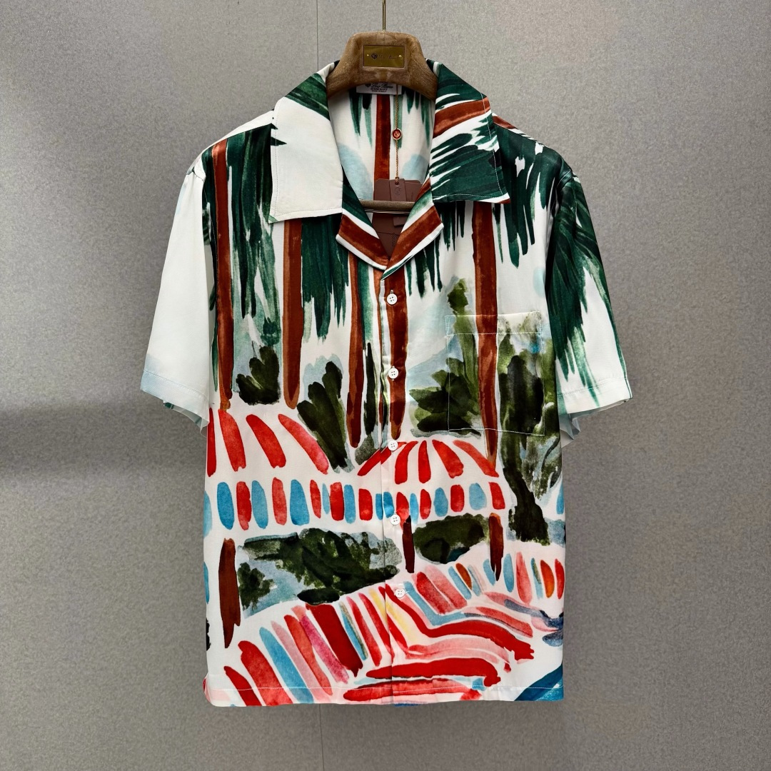 로로피아나 남성 반팔 131697 Loro Piana T Shirt