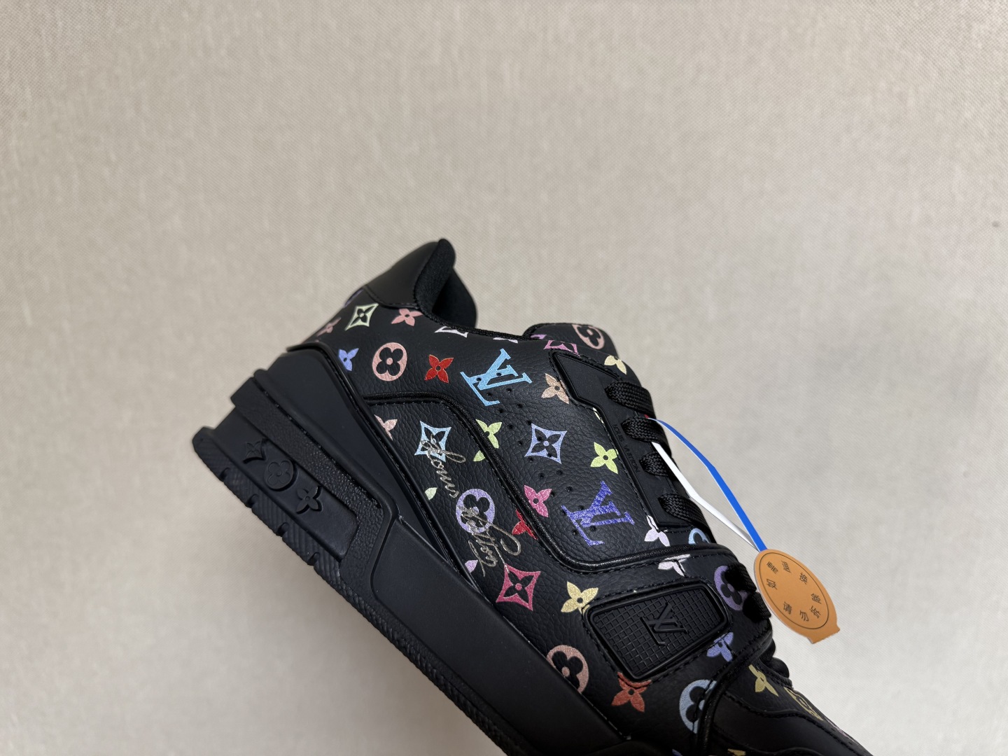 LV路易威登Louis Vuitton Trainer Sneaker Low休闲运动文化百搭篮球板鞋 黑三彩
