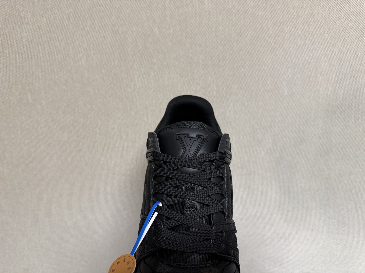 路易威登Louis Vuitton Trainer Sneaker Low休闲运动文化百搭篮球板鞋 黑印花