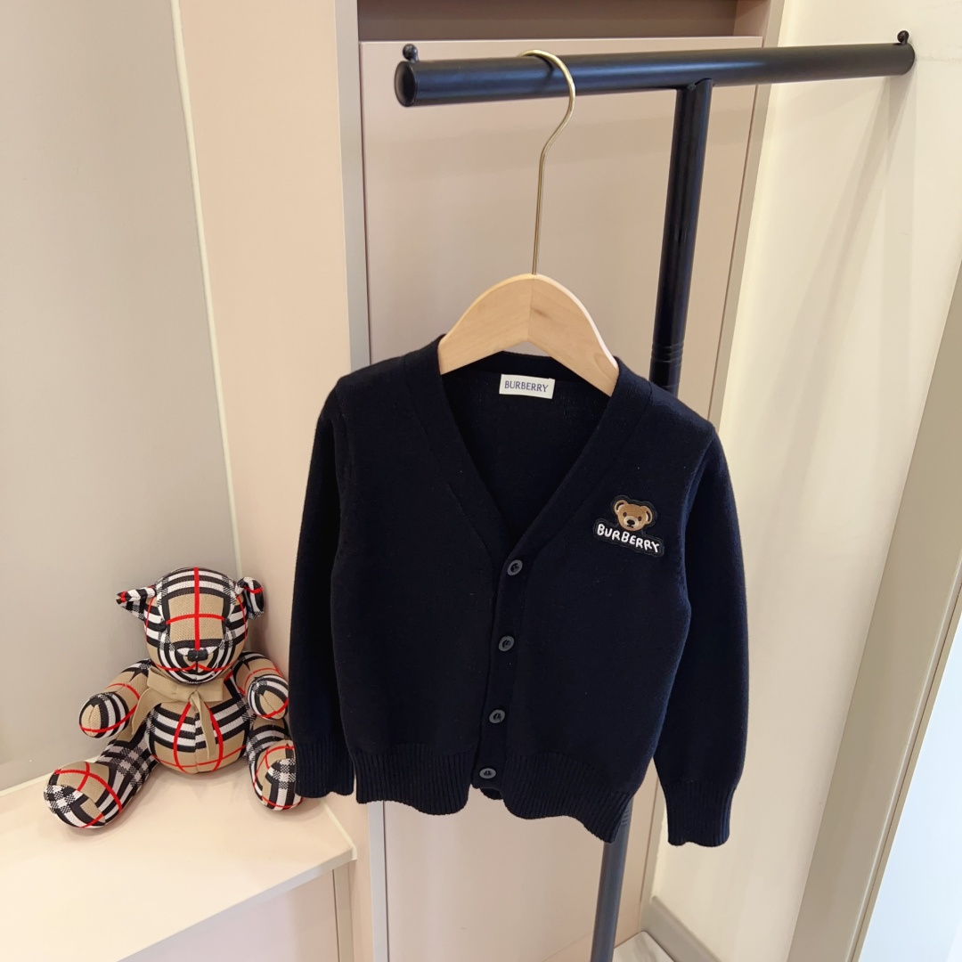 Sin menos @85 Talla: 80-160 Cárdigan de punto para niños BBR nuevo para primavera y otoño 2025, imprescindible, hecho d…