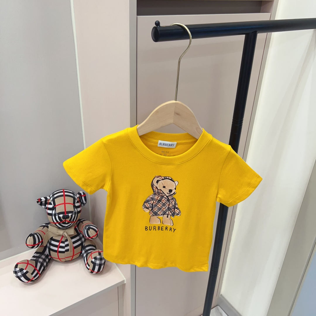 Amarillo, púrpura, 90-150cm sin menos 49, 160-170cm 59, camiseta de manga corta de cuello redondo nuevo estilo de la ca…