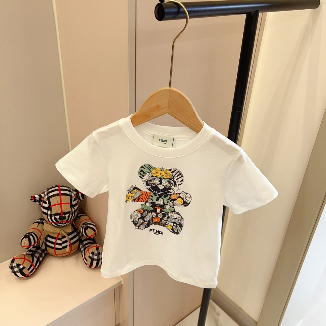 Blanco, azul claro, 90-150cm sin menos 49, 160-170cm 59, camiseta de manga corta de cuello redondo nuevo estilo de la c…