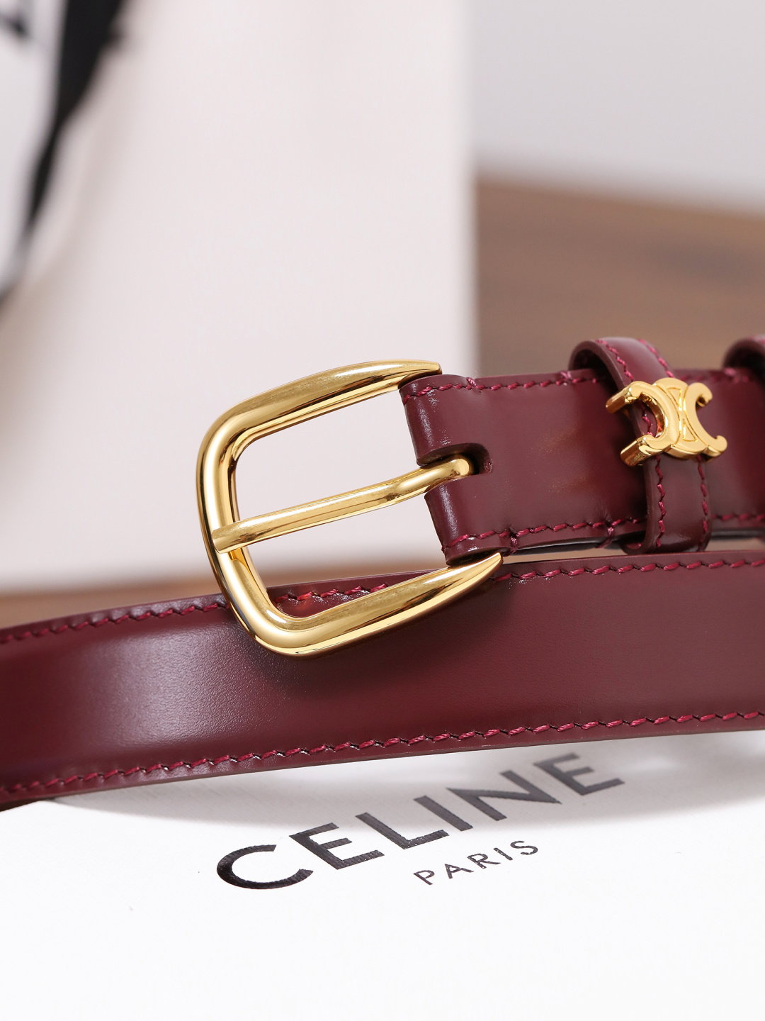 Celine CELINE赛琳 最新款女士腰带 宽度2.5cm