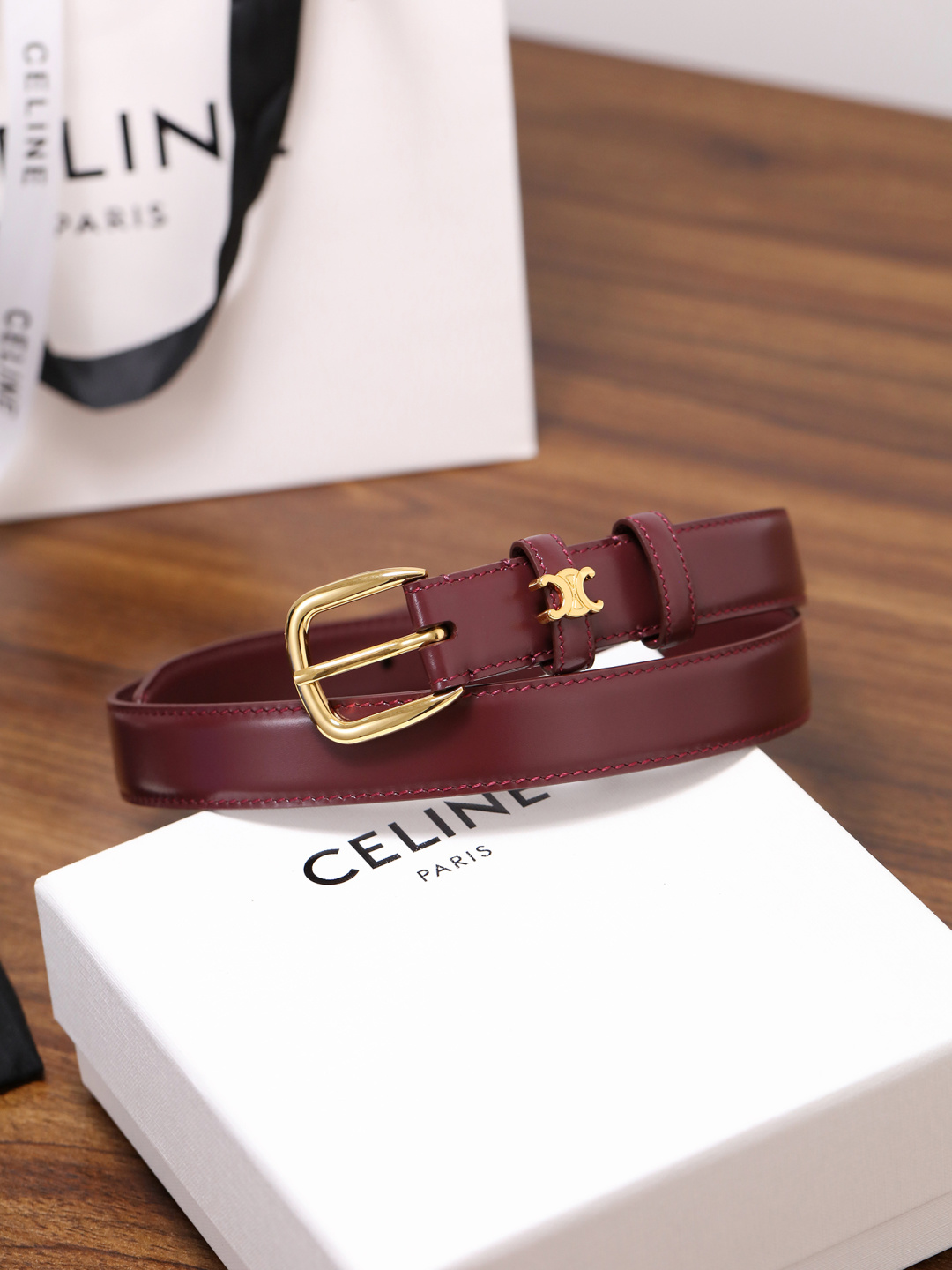 Celine CELINE赛琳 最新款女士腰带 宽度2.5cm
