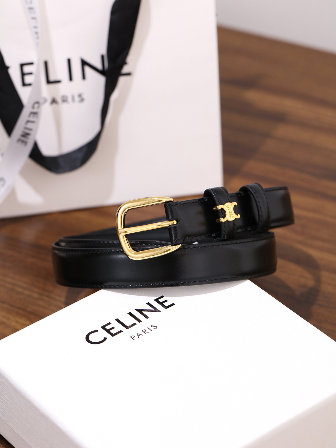 Celine CELINE赛琳 最新款女士腰带 宽度2.5cm