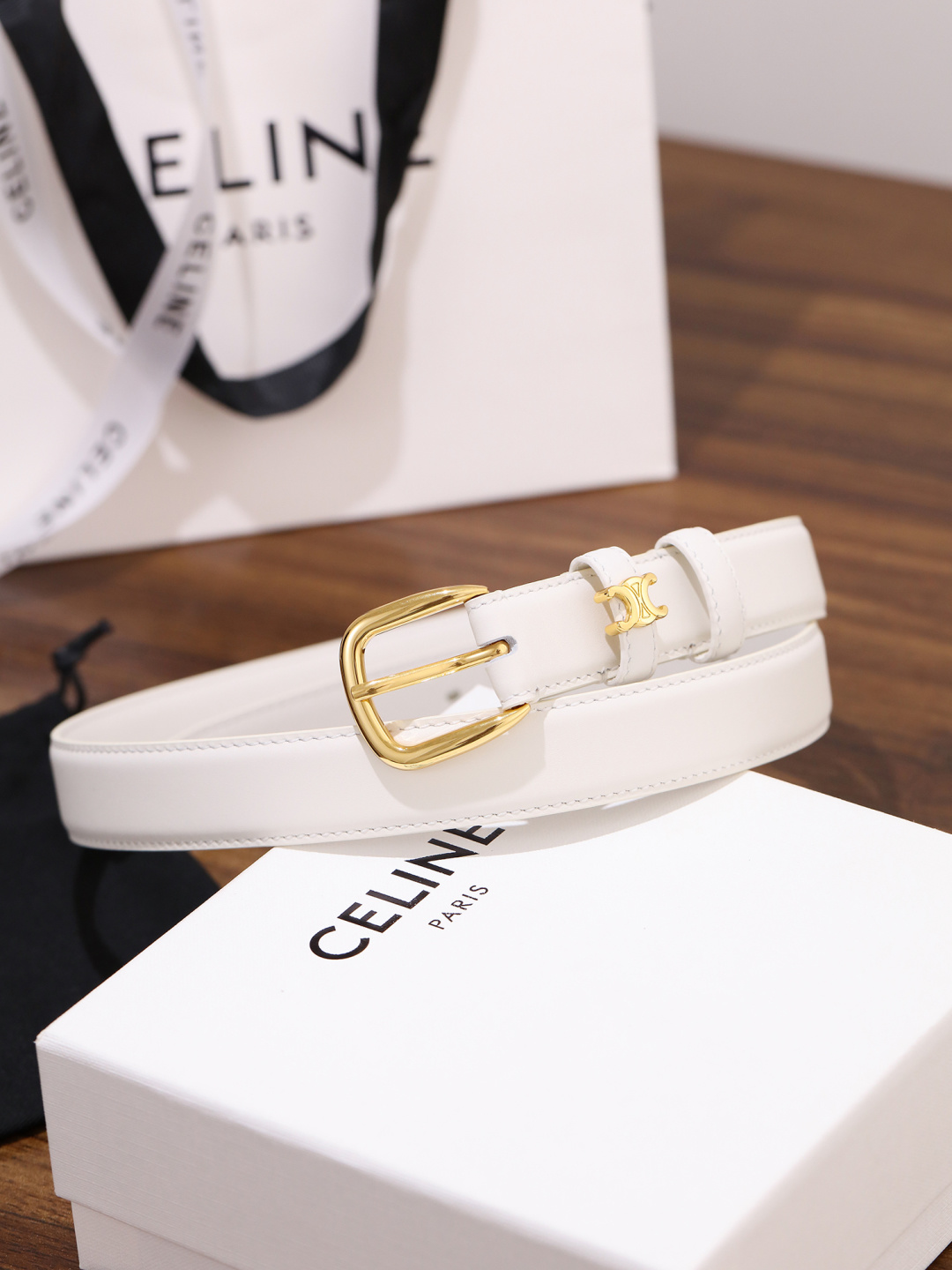 Celine CELINE赛琳 最新款女士腰带 宽度2.5cm