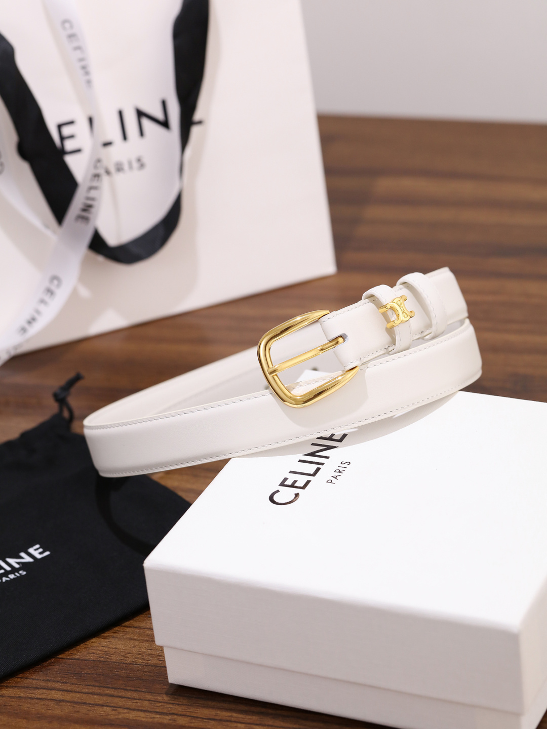 Celine CELINE赛琳 最新款女士腰带 宽度2.5cm