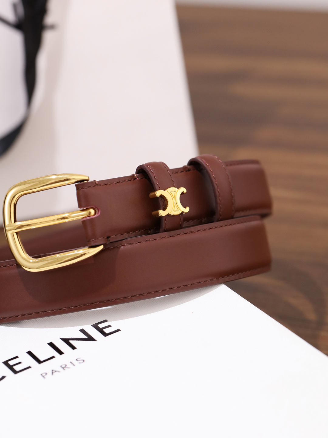 Celine CELINE赛琳 最新款女士腰带 宽度2.5cm