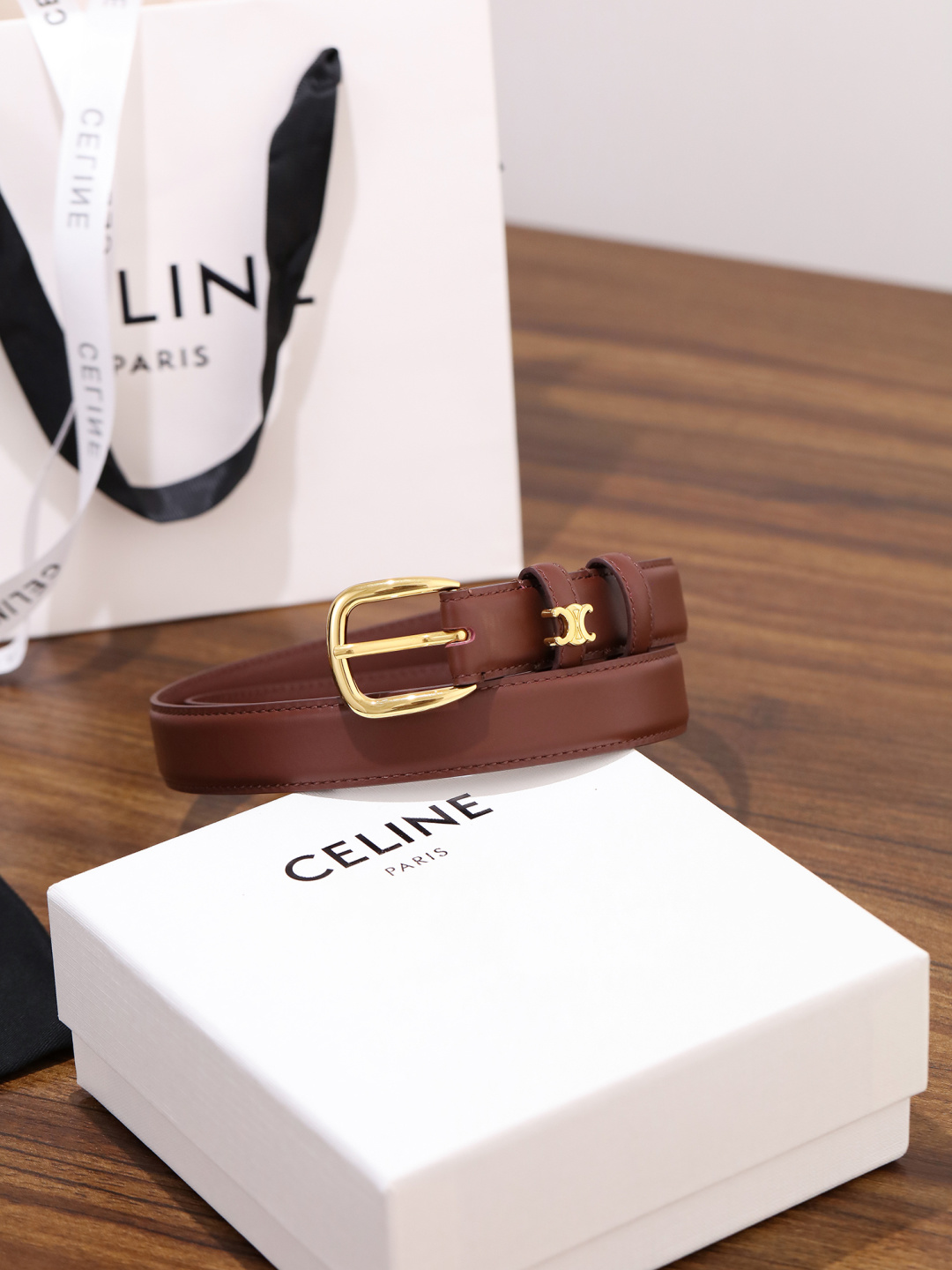 Celine CELINE赛琳 最新款女士腰带 宽度2.5cm