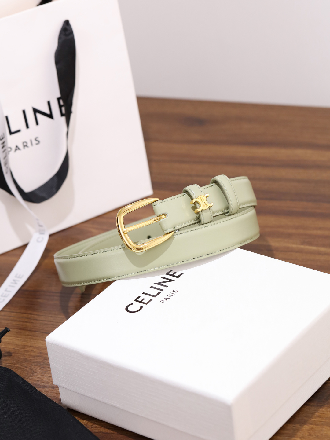 Celine CELINE赛琳 最新款女士腰带 宽度2.5cm