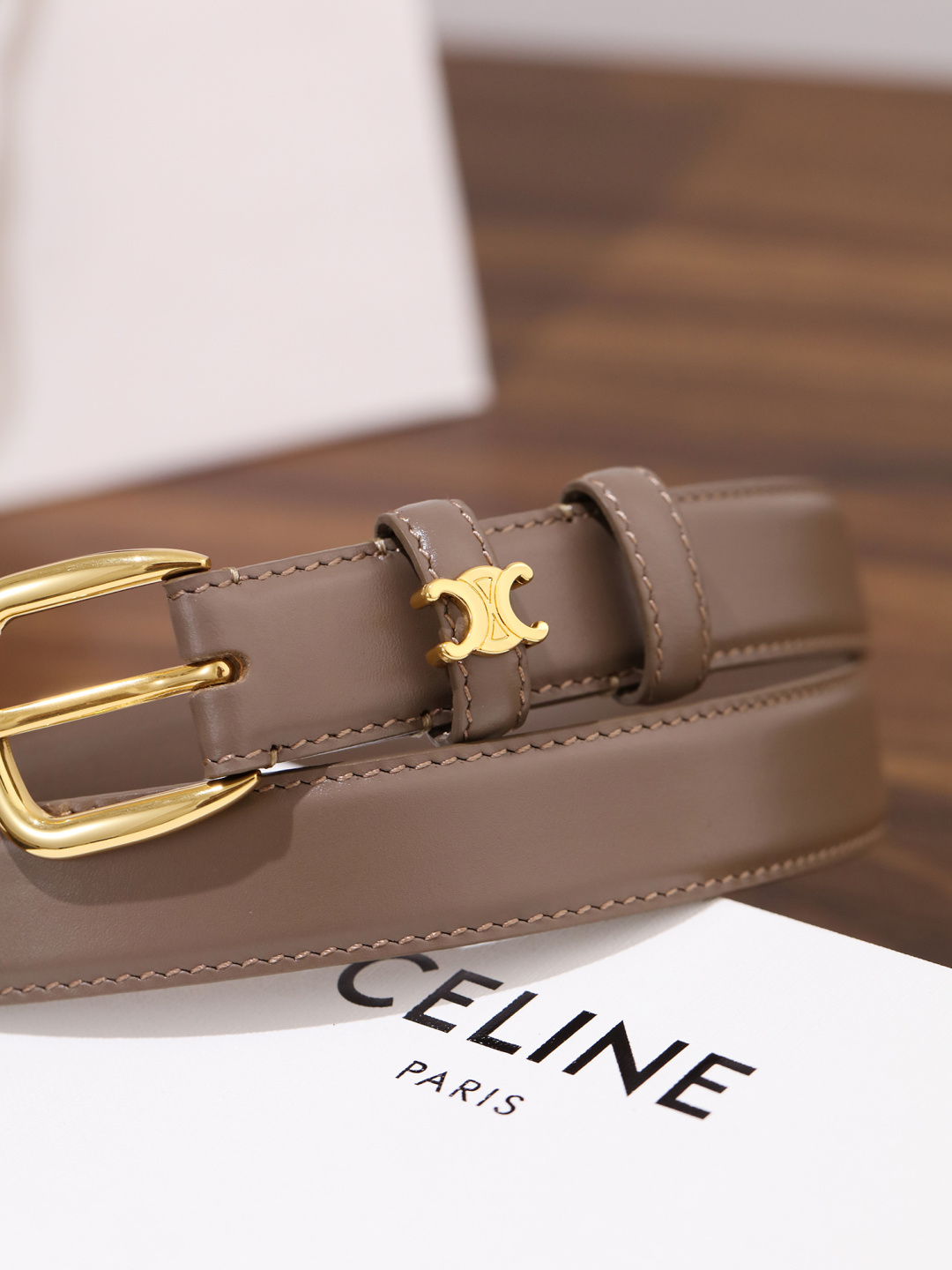Celine CELINE赛琳 最新款女士腰带 宽度2.5cm