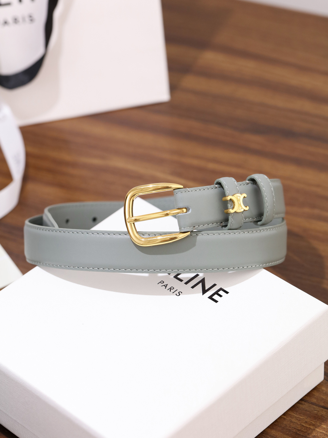 Celine CELINE赛琳 最新款女士腰带 宽度2.5cm