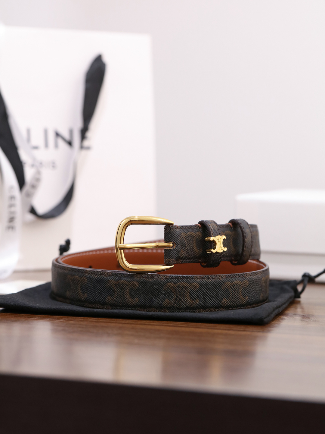 Celine CELINE赛琳 最新款女士腰带 宽度2.5cm
