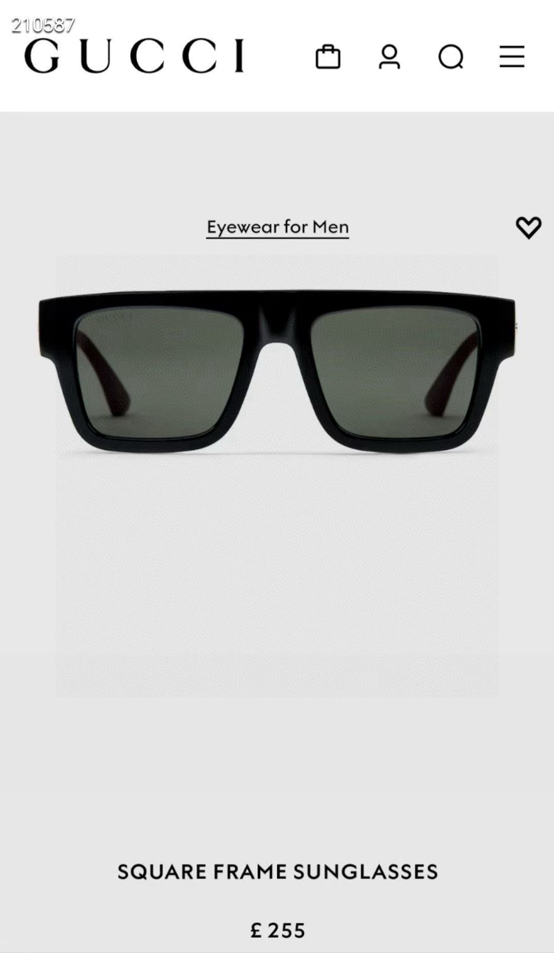 GUCC*MODEL：GG1868SSize：53口19-145