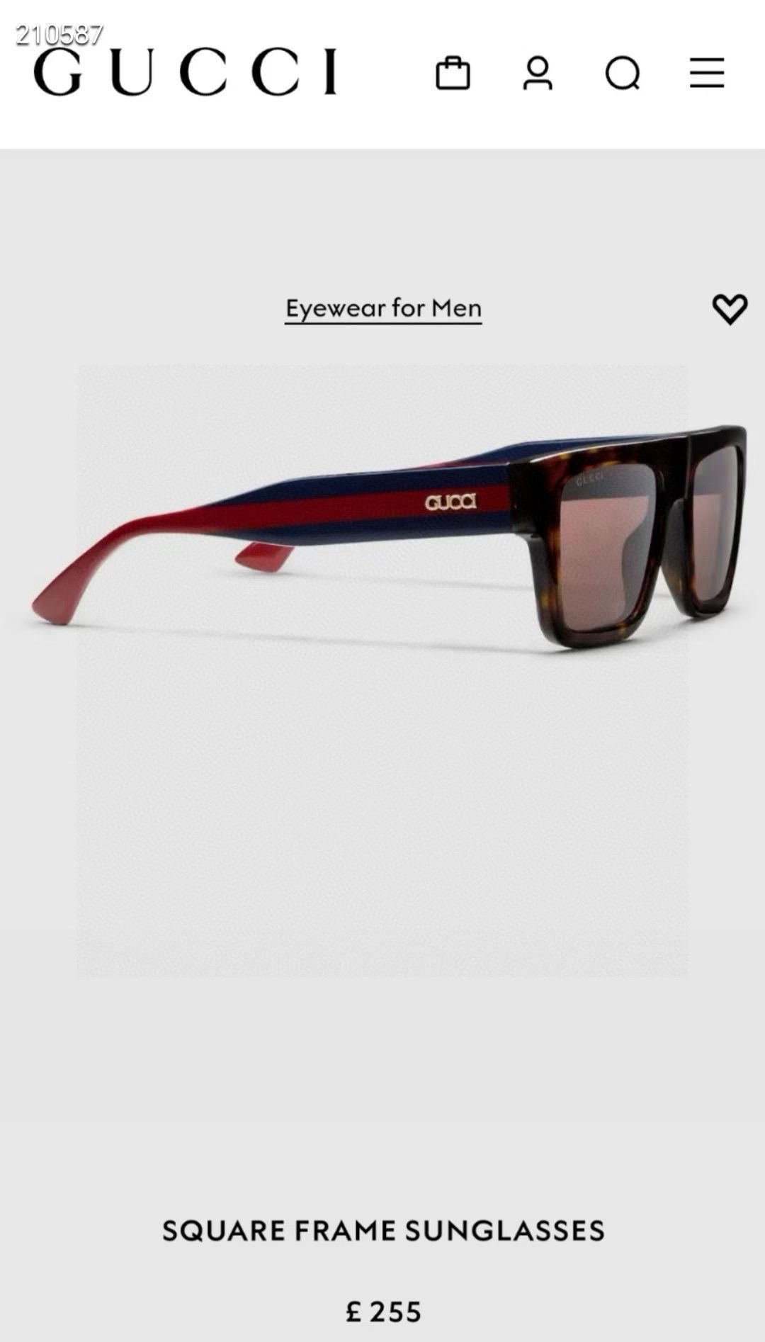 GUCC*MODEL：GG1868SSize：53口19-145