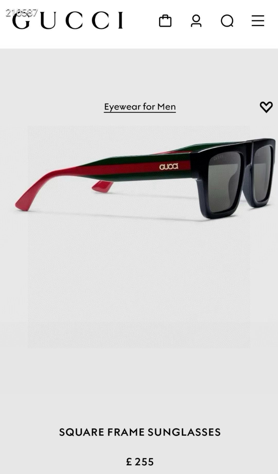 GUCC*MODEL：GG1868SSize：53口19-145