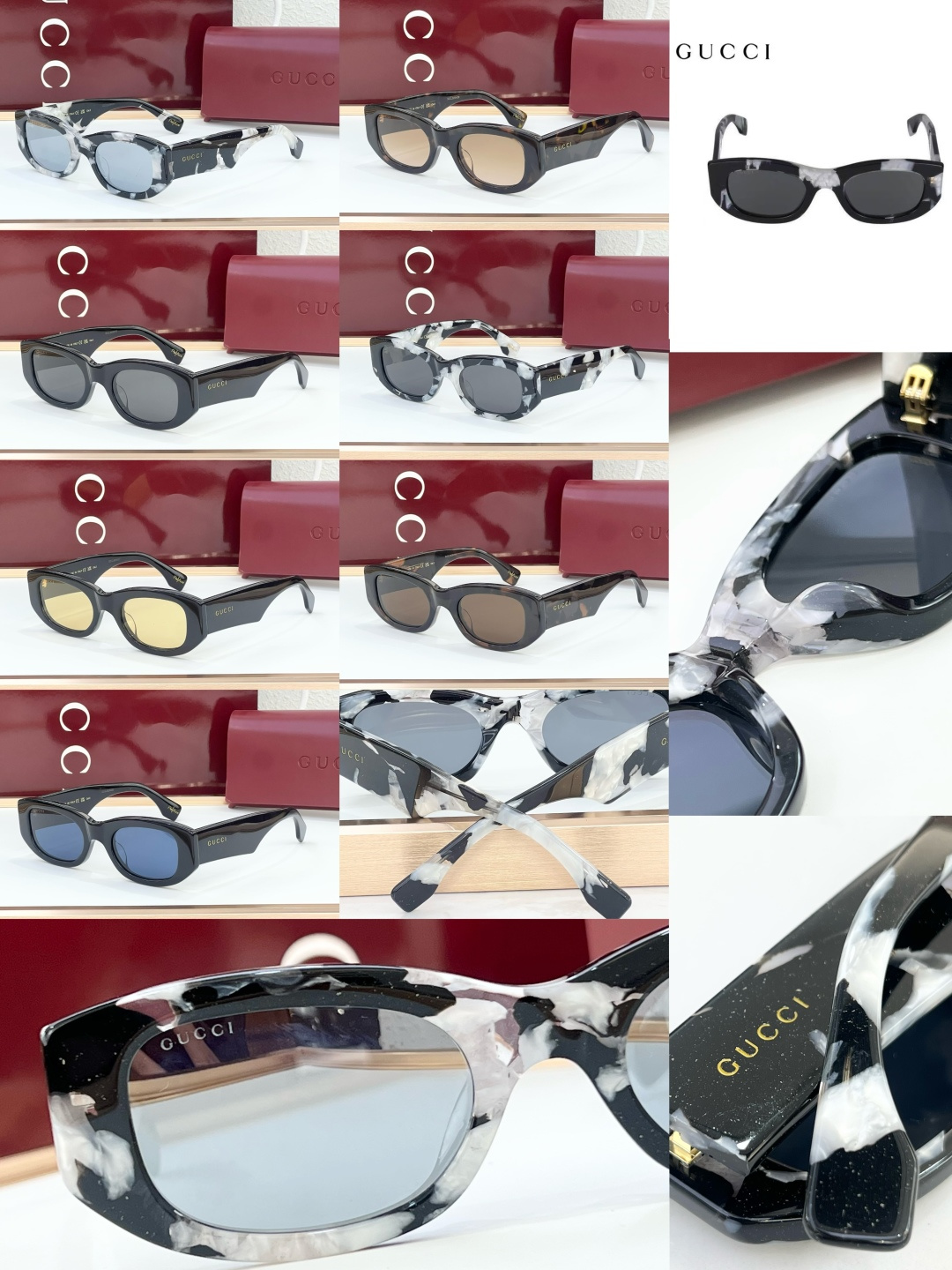 GUCC* MODELO: GG1627S TALLA: 51口22-145