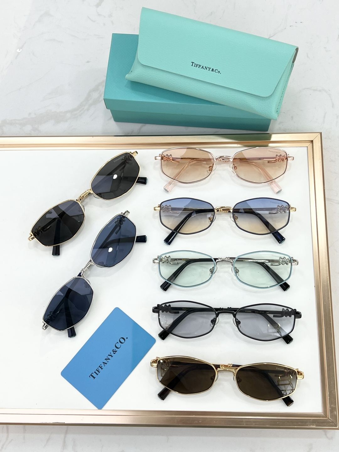 TIFFANY&Co. MODEL：TF2398D SIZE：57口17-145 