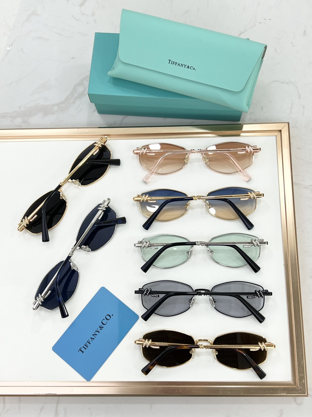 TIFFANY&Co. MODEL：TF2398D SIZE：57口17-145 