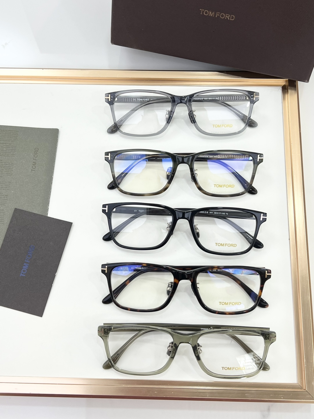 TOM FORD Model:TF5926-D-B Size:55口17-145 🦕 