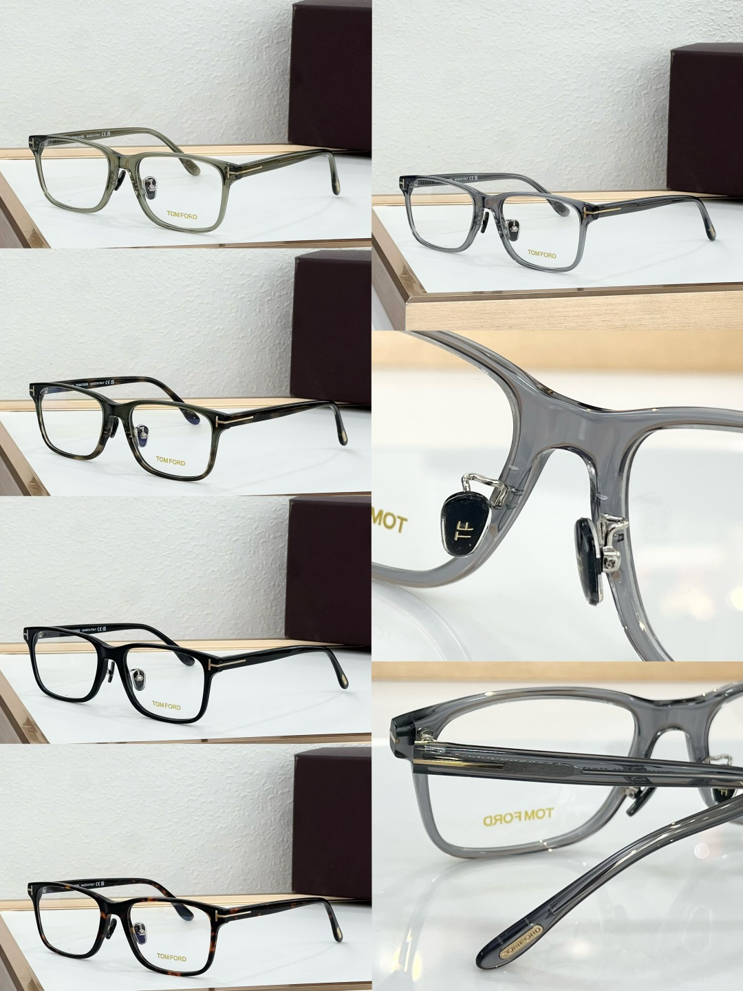 TOM FORD Model:TF5926-D-B Size:55口17-145 🦕 