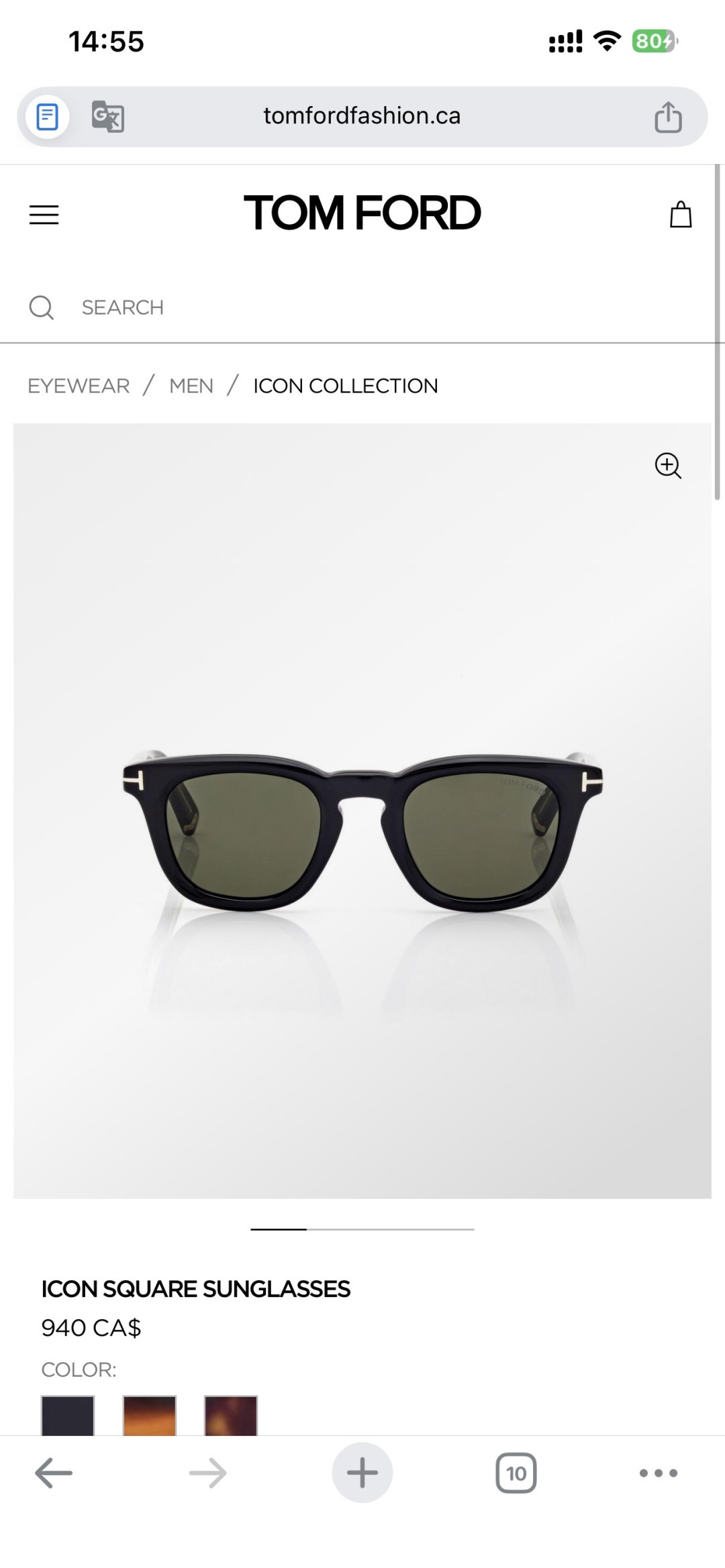 💯TOM FORD* MOD：FT1326（ICON SQUARE） size：48口24-145 🦨 