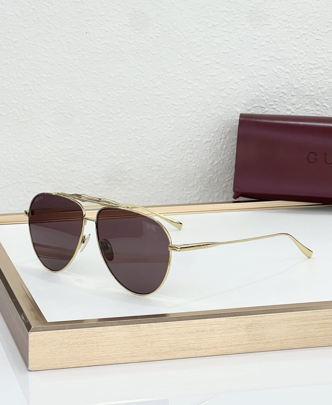 GUCC* MODEL：GG2064S SIZE：60口12-145 🐍 